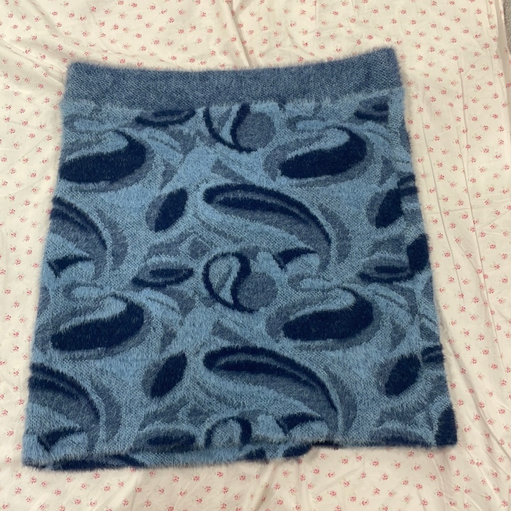 Zara Blue mini skirt